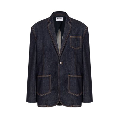 THE BLUE COTTON DENIM JACKET